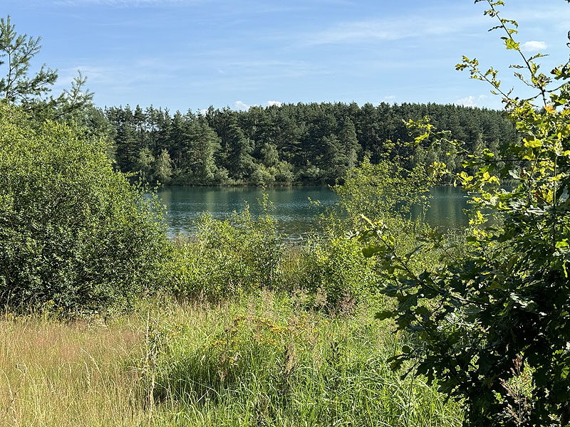 Die FKK Plätze am Brückelsee in Wackersdorf