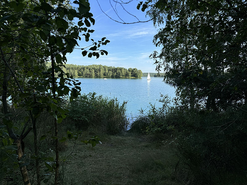 Die FKK Plätze am Brückelsee in Wackersdorf