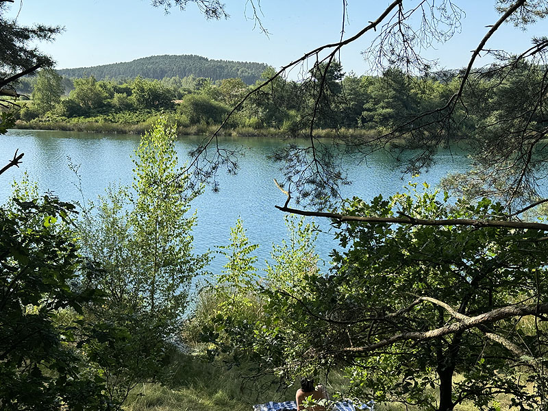 Die FKK Plätze am Brückelsee in Wackersdorf