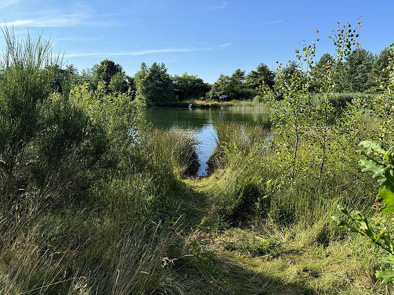 Die FKK Plätze am Brückelsee in Wackersdorf