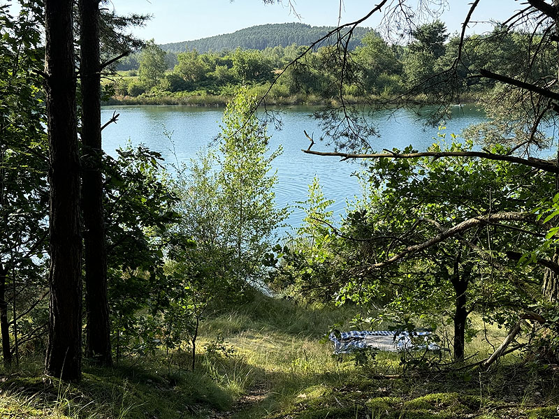 Die FKK Plätze am Brückelsee in Wackersdorf