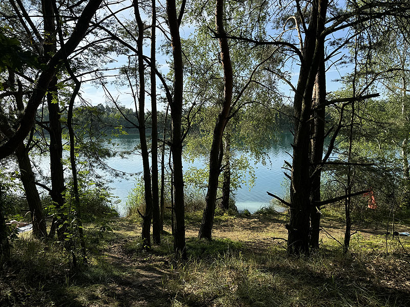 Die FKK Plätze am Brückelsee in Wackersdorf