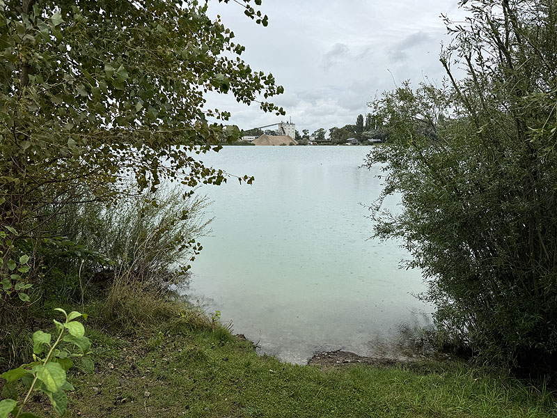 Der FKK Bereich am Kronthaler Weiher in Erding