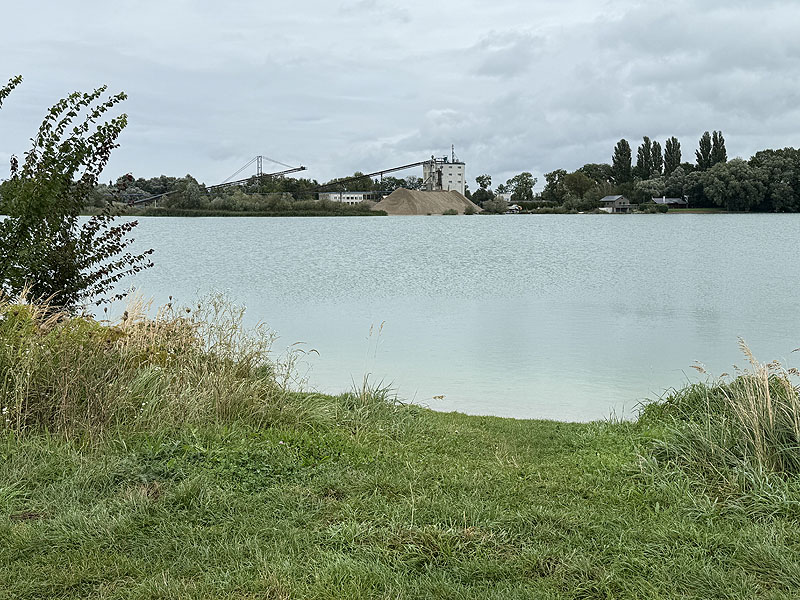 Der FKK Bereich am Kronthaler Weiher in Erding