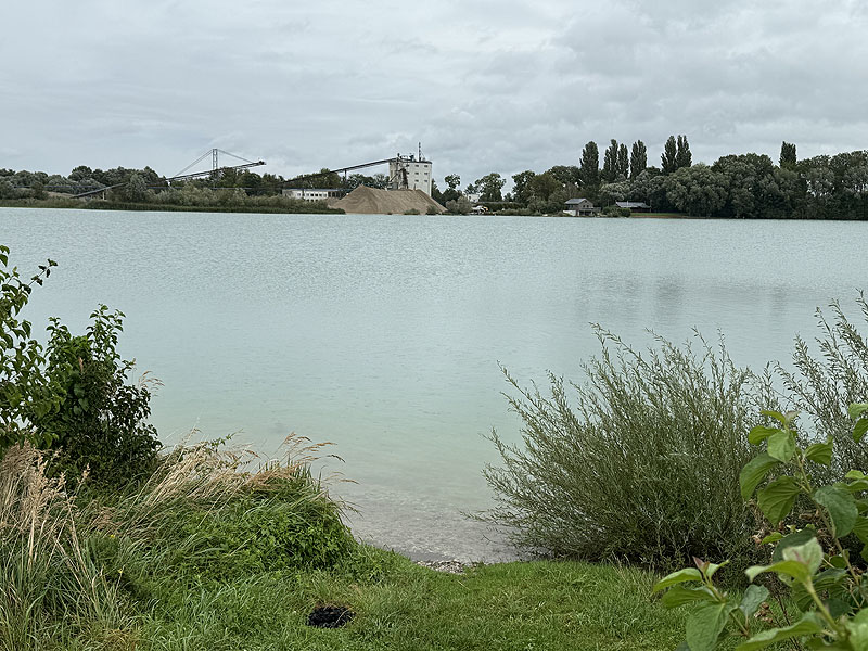 Der FKK Bereich am Kronthaler Weiher in Erding