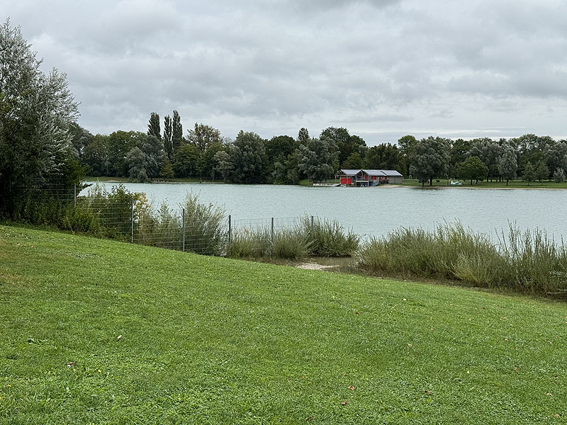 Der FKK Bereich am Kronthaler Weiher in Erding