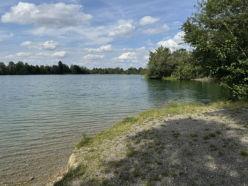 Die FKK Plätze am Wagersee in Dillingen an der Donau