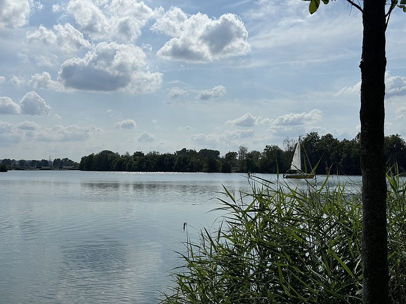 Die FKK Plätze am Wagersee in Dillingen an der Donau