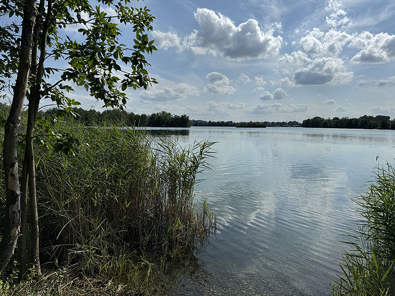 Die FKK Plätze am Wagersee in Dillingen an der Donau