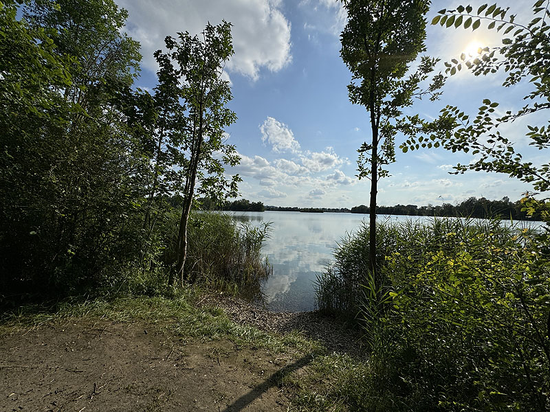 Die FKK Plätze am Wagersee in Dillingen an der Donau