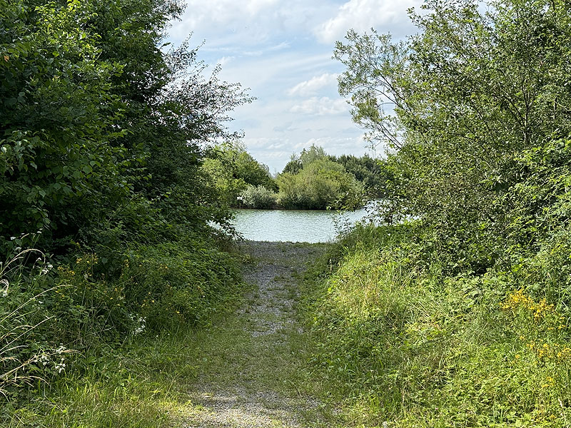 Die FKK Plätze am Wagersee in Dillingen an der Donau